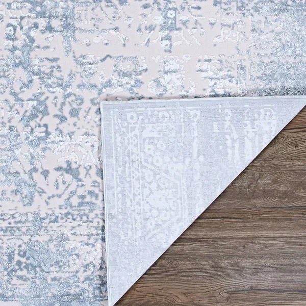Couristan Europa 0955/9505 Himalia Luna Grey Area Rug, 9&10x22 x 13&