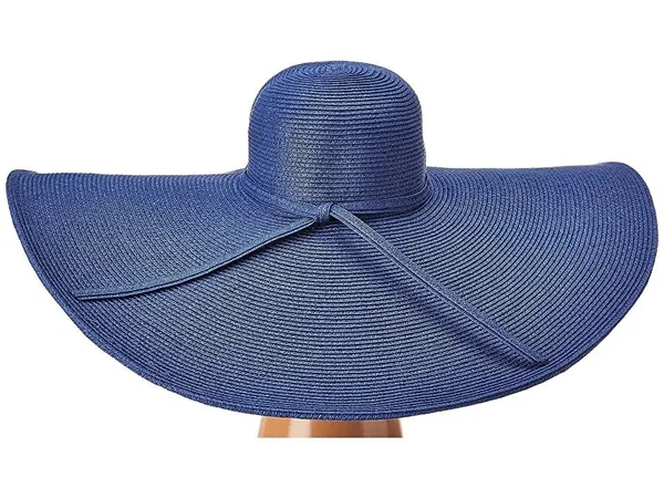 San Diego Hat Company Women's Ultrabraid XL Brim Hat Ubx2535, Blue
