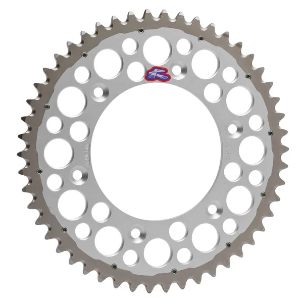 Renthal 1500-520-49gpsi TwinRing Silver 49 Tooth Rear Sprocket