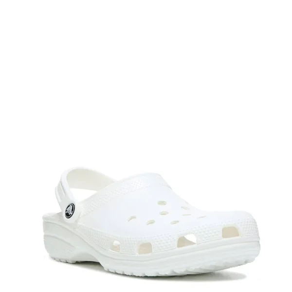 Crocs Unisex Classic Clogs, Size: Men's 17, White