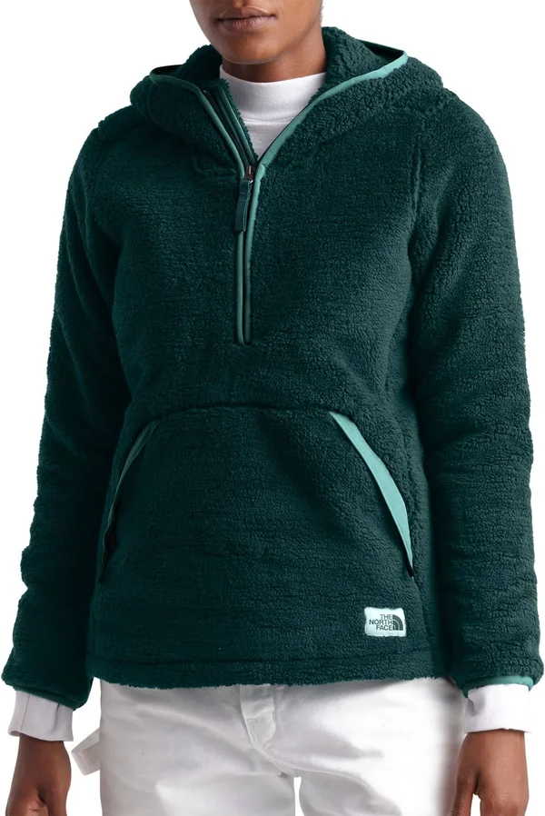 The North Face Women's Campshire 2.0 Pullover Hoodie - Small - Ponderosa Green, Trellis Green