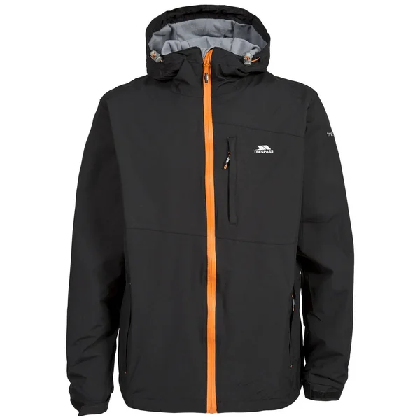 Trespass Mens Hilman II Waterproof Jacket, Xs, Black
