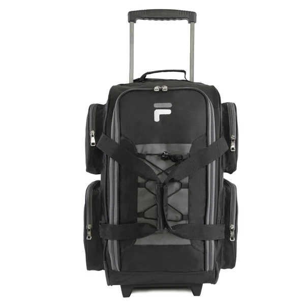Fila 22x22 Lightweight Carry on Rolling Duffel Bag Black