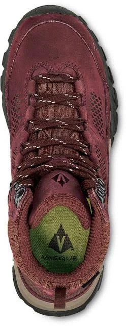 Vasque Women's Talus at UltraDry Boot - 10.5 - Run Raisin/Green Glow