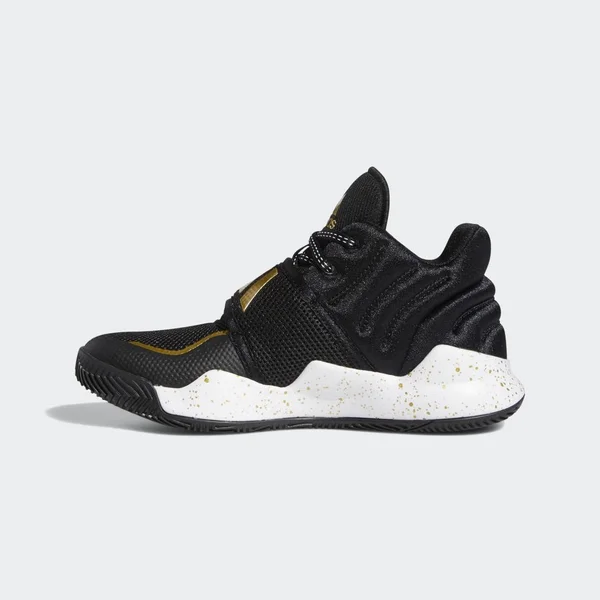 Adidas Deep Threat Basketball Shoes - Kids, Black