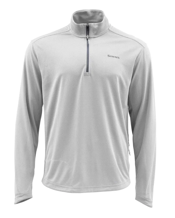 Simms Men's Solarflex Plus Half Zip - XL - Granite