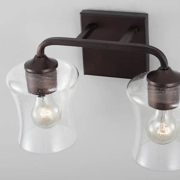 Capital Lighting 139221BZ-499 Reeves 2 Light Vanity - Bronze