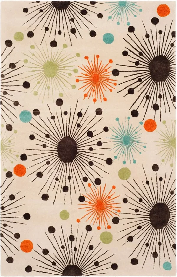 Safavieh Soho SOH747A 7&6x22 x 9&6x22 Ivory, Multi Area Rug