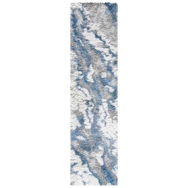 Safavieh Clearance Horizon Shag HZN890F Grey Rug, 2&0x22X7&0x22 - Runner