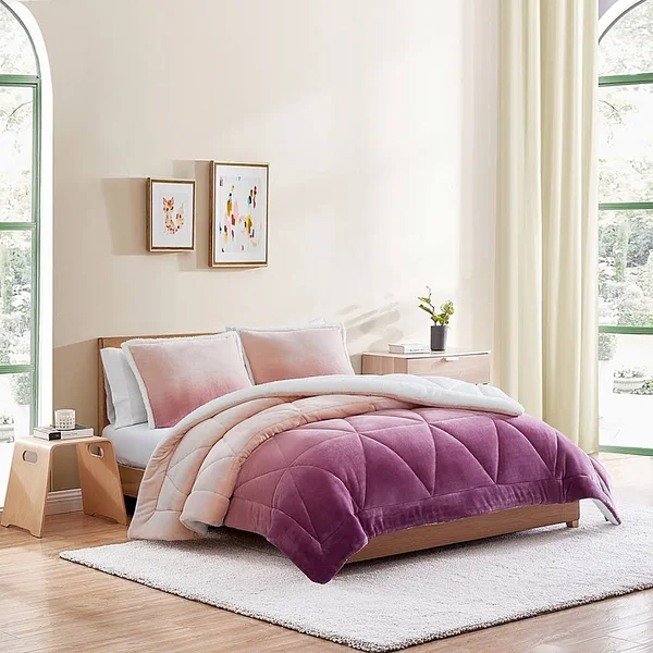 Ugg Avery 3-Piece Reversible Full/Queen Comforter Set in Pool Party