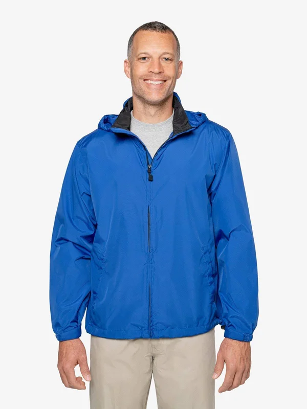 Insect Shield Men's Techno Lite Jacket with Hood - Size 3XL, Royal Blue, 100% Polyester