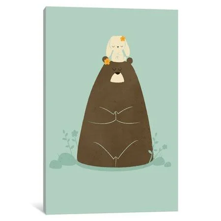 iCanvas Namaste by Jay Fleck Canvas Print - Size: 60\ x 40\ x 1.5\