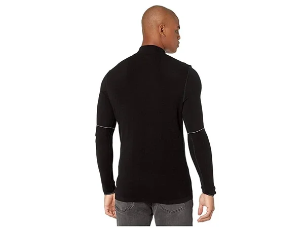 Smartwool Men's Intraknit Merino 250 Thermal 1/4 Zip - Small - Black
