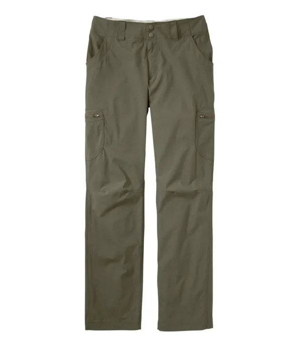 Women's Petite Vista Trekking Pants Green 4 Petite, L.L.Bean