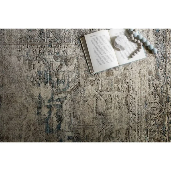 Loloi Millennium MV-04 5&3x22 x 7&6x22 Taupe - Ivory Rug