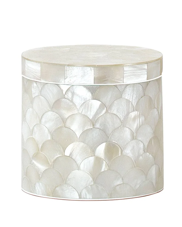 Labrazel Poisson Canister - Oyster White