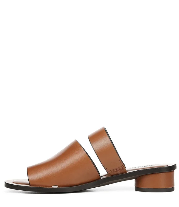 Sarto by Franco Sarto Women's Trixie Slide Sandal - Size: 5, Brown Vachetta Leather