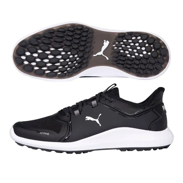 Puma Men's Ignite Fasten8 Golf Shoes - Black