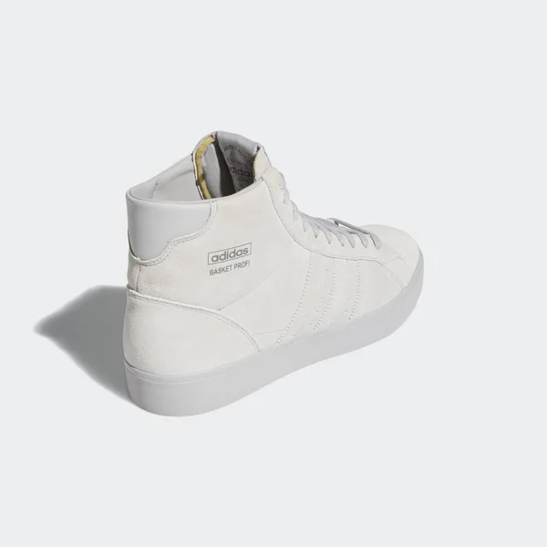 Adidas Basket Profi Shoes Grey 7.5 - Mens Originals High Tops