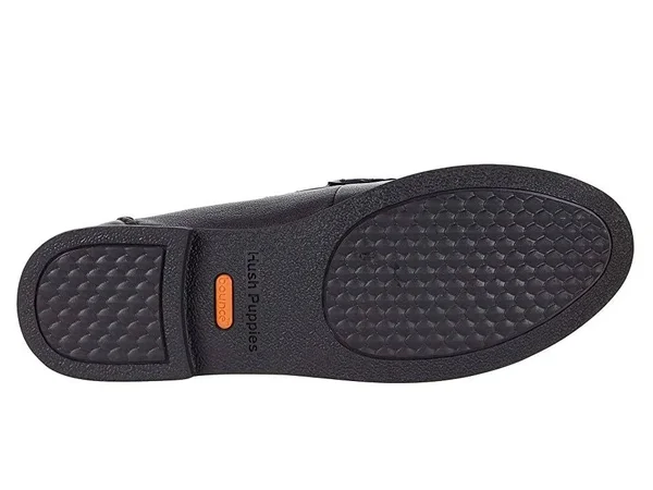 Women's Hush Puppies Wren Loafer, Size 7 M - Black