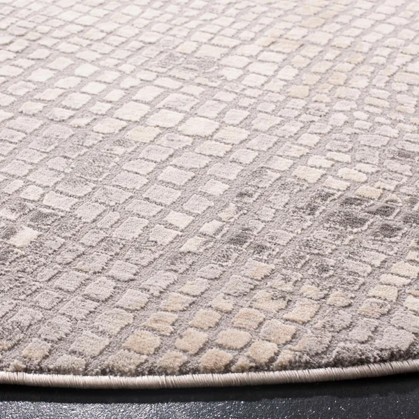 Safavieh Meadow MDW184E 6&7x22 x 6&7x22 Round Taupe - Grey Area Rug