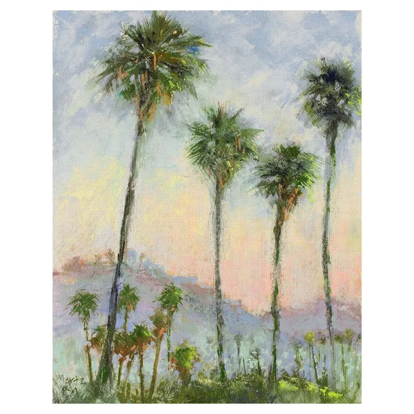 Fine Art Canvas Carlton Sunrise by Nancie King Mertz - 22x28