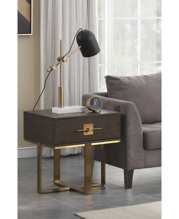 Coast to Coast 36591 Midas One Drawer End Table
