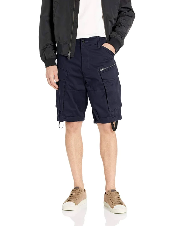 Men's G-Star Raw Rovic Zip Loose Shorts - Size 31 - Blue