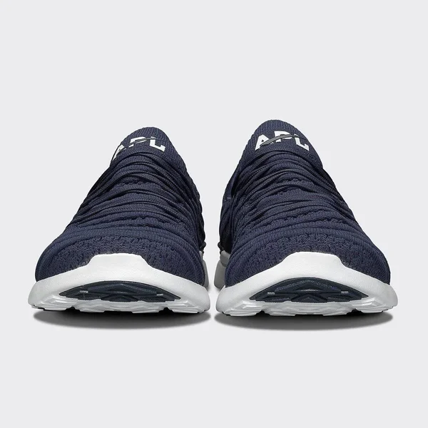 APL Men's Techloom Wave Navy/White Shoes in Size 14 - Athletic Propulsion Labs
