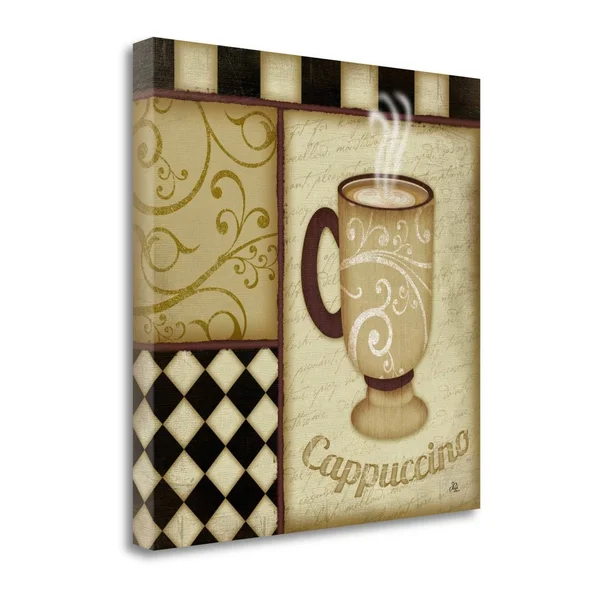 20x22 x 20x22 Cappuccino by Jennifer Pugh Fine Art Giclee Print