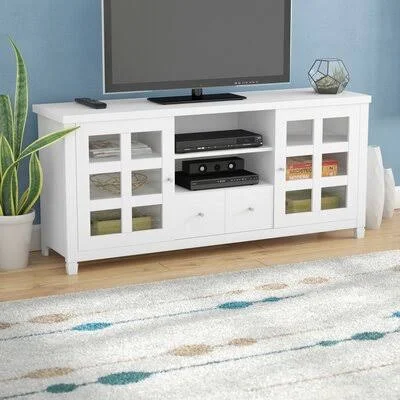 Shepparton TV Stand for TVs Up to 65x22 Andover Mills Color: White