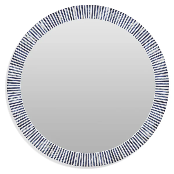 Bassett Mirror Radial Bone Wall Mirror