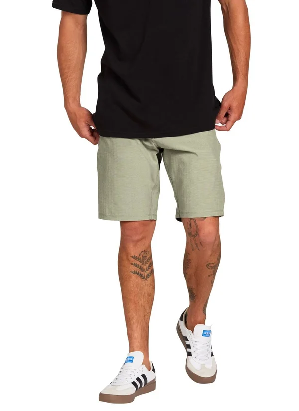 Volcom Frickin SNT Slub Hybrid Shorts, Men's - Seagrass Green 31