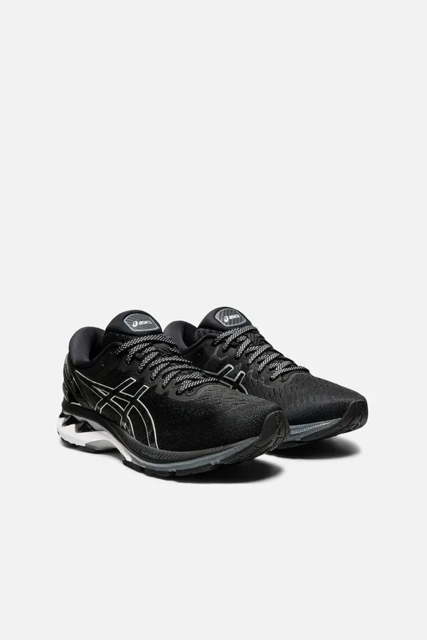Asics Women's Gel-Kayano 27 Black-Pure Silver, 9.5