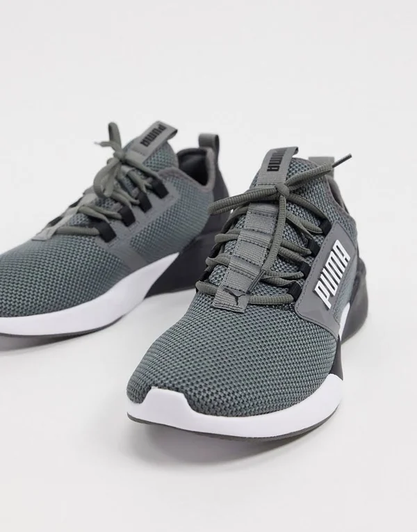 Puma Retaliate Mens Sneaker, Size 7, Castlerock