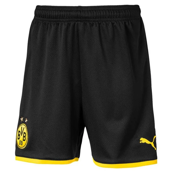 Borussia Dortmund 2019-2020 Home Shorts (Black) - Kids by Teamzo