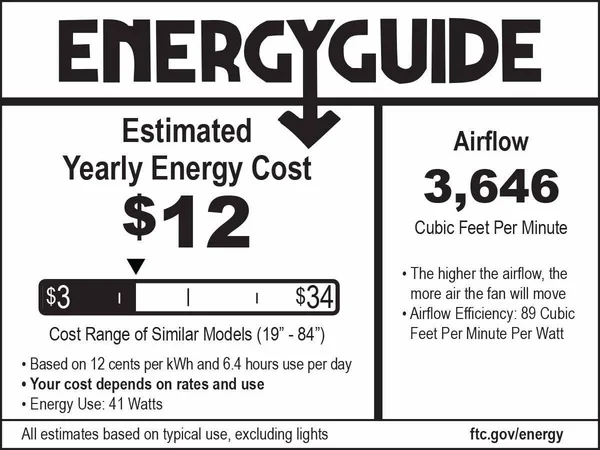 MinkaAire Contractor Plus LED 52x22 5-Blade Indoor Ceiling Fan with Integrated LED - Oil Rubbed Bronze