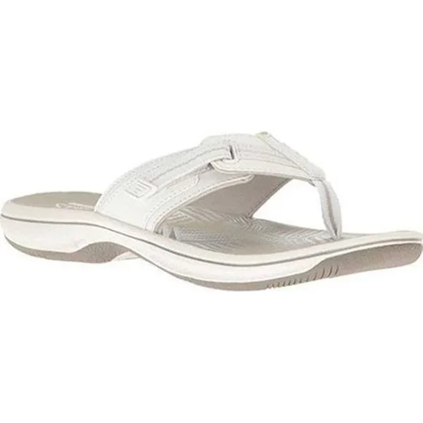 Clarks Women's Brinkley Jazz - Size: 12, White