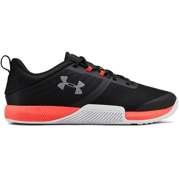 Under Armour TriBase Thrive Black/Beta Red/Pitch Gray - Men's, Size: 9