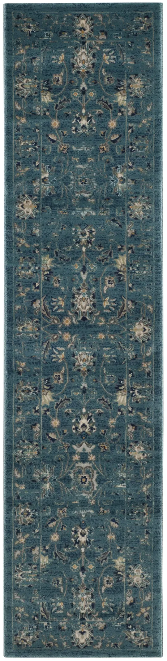 Safavieh EVK514G Evoke Turquoise - Beige Area Rug - 9& x 12&