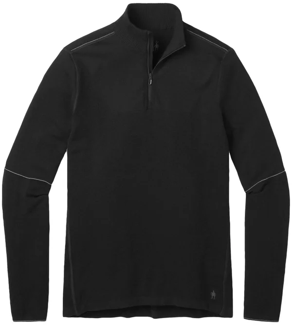 Smartwool Men's Intraknit Merino 250 Thermal 1/4 Zip - Small - Black