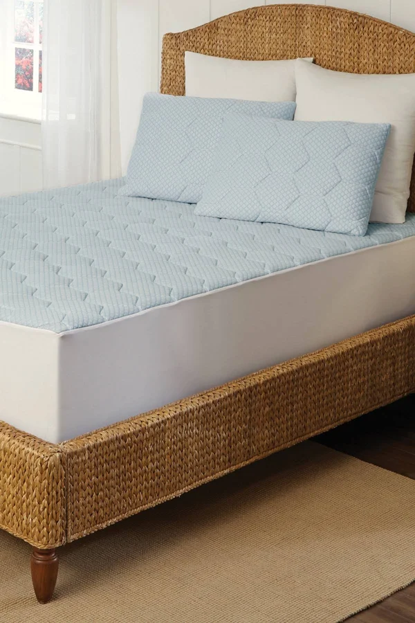 EUROPEUTIC Cool-Gel Memory Foam Mattress Pad