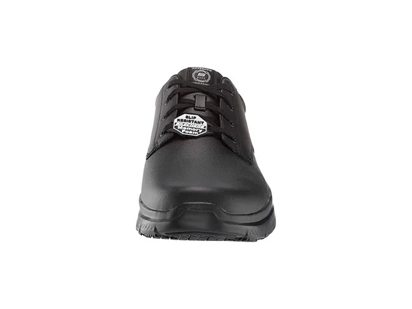 Skechers Men's Work Relaxed Fit Flex Advantage Fourche SR Oxford - Black