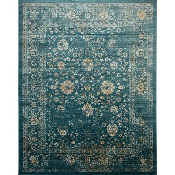 Safavieh EVK510F Evoke Beige, Turquoise Area Rug - 2& x 10&