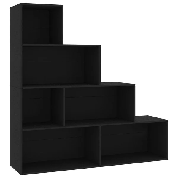 vidaXL Book Cabinet/Room Divider Gray 61x22x9.4x22x63x22 Chipboard