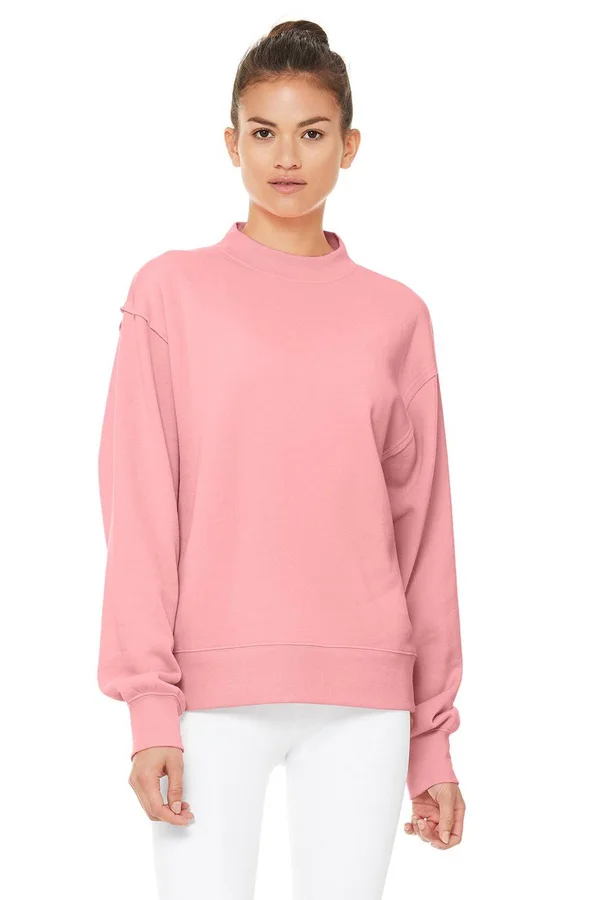Alo Yoga Freestyle Fleece Sweatshirt - Medium - Forest