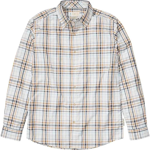 ExOfficio Men's BugsAway Covas LS Shirt - Medium - Dark Steel