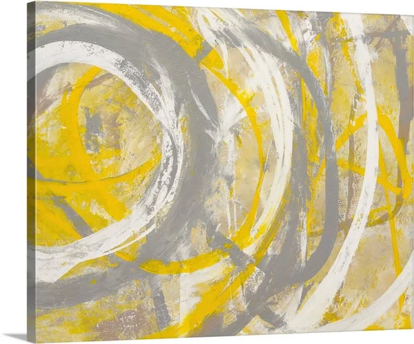 Yellow Aura, Canvas Wall Art, 20x16, Great Big Canvas