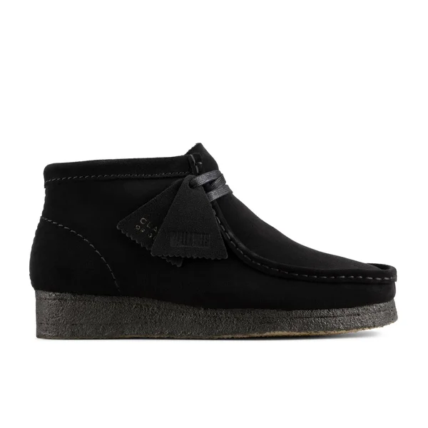 Clarks Womens Wallabee Boot Ankle, Women's, Size: 8.5, Black