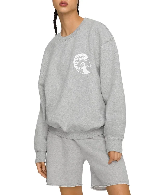Women's Aries Boyfriend Sweatshirt Size 2 - Good American